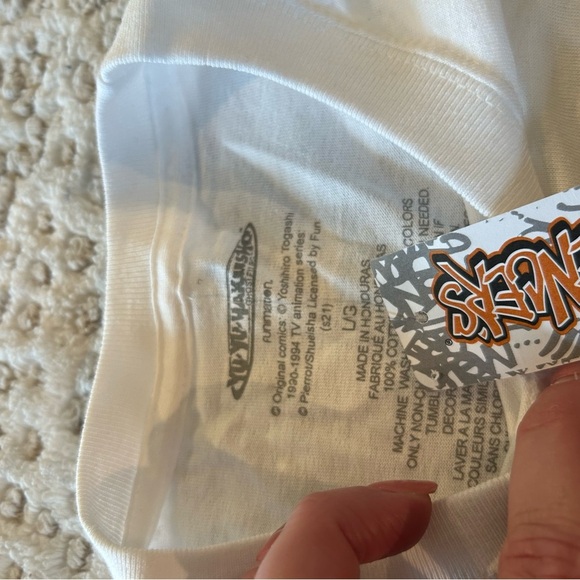 NWT Men’s Anime Graphic T-Shirt Size Large - Picture 5 of 8